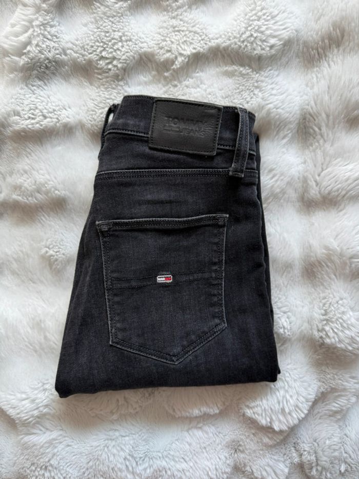 Jean taille haute skinny