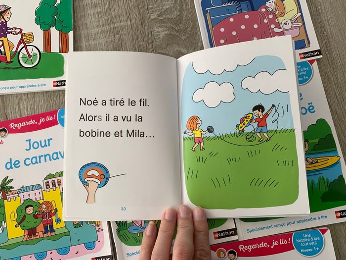 Regarde , je lis ! Mila et Noé - photo numéro 4