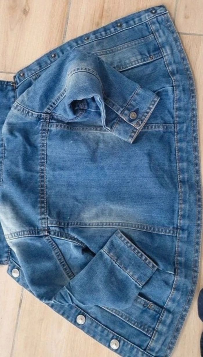 Veste jeans fille 2 ans - photo numéro 2
