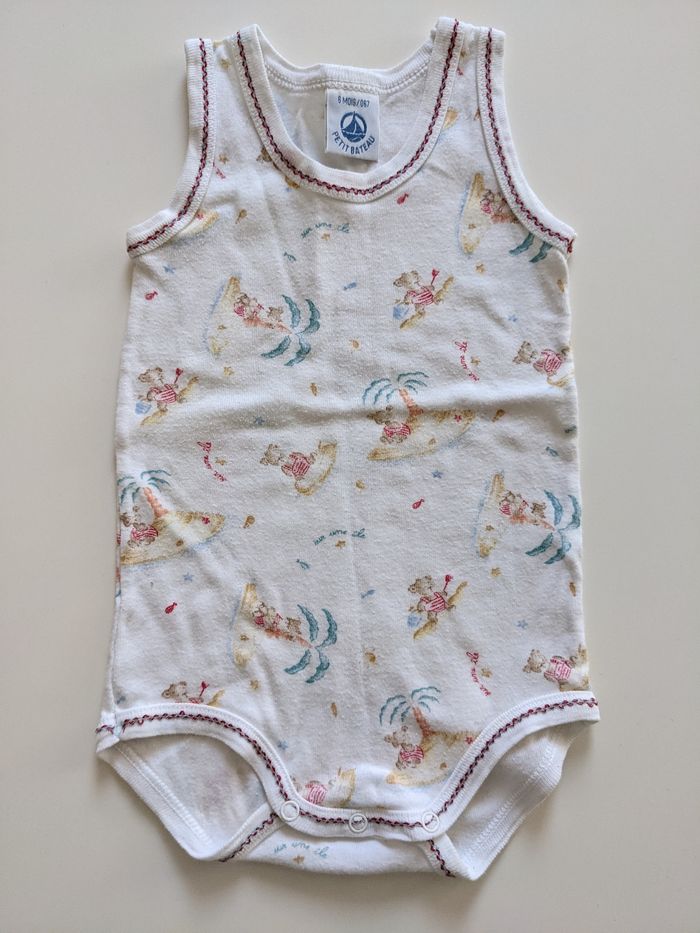 Body débardeur - petit bateau