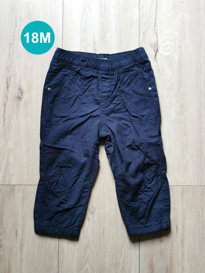Pantalon souple marine Kiabi 18 mois