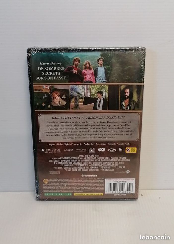 DVD HARRY POTTER ET LE PRISONNIER D'AZKABAN (Neuf sous blister) - photo numéro 2
