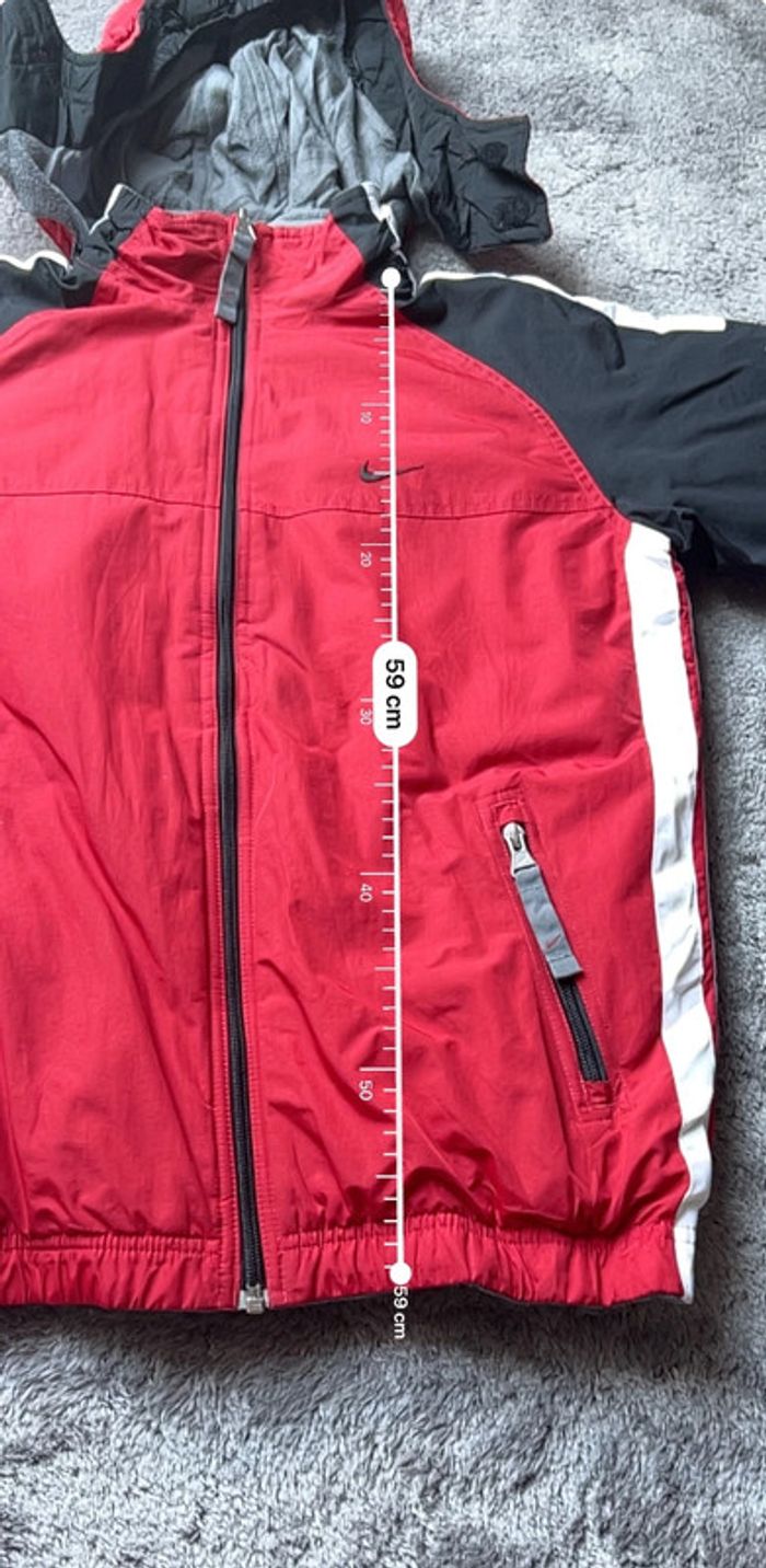 Manteau Veste polaire Réversible Nike Vintage – Taille XS Adulte (M Enfant) - photo numéro 4