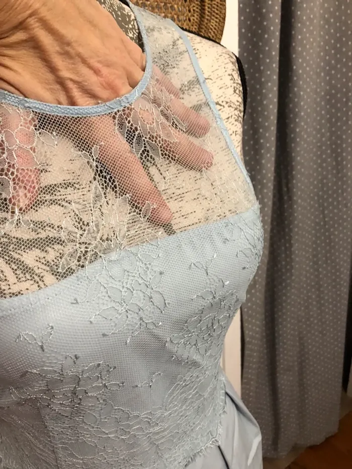 Robe bleu ciel Cristina Gavioli - photo numéro 4