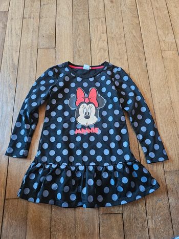 Robe a pois minnie disney