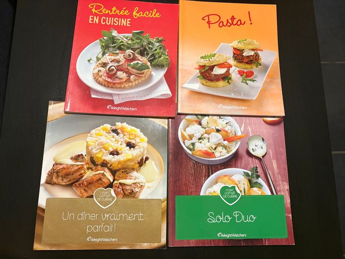 Lot de 4 livres Weight Watchers