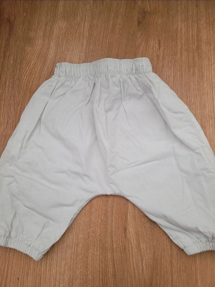 Pantalon blanc fille Bout'Chou 3 mois - photo numéro 4