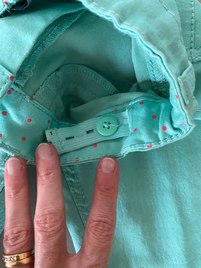 Jeans Urban Star vert turquoise taille 12 ans neuf sans étiquette - photo numéro 7