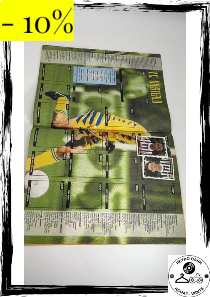 CA364 album Panini foot Football 99 1999 1 afdeling Belgique vide empty - photo numéro 9