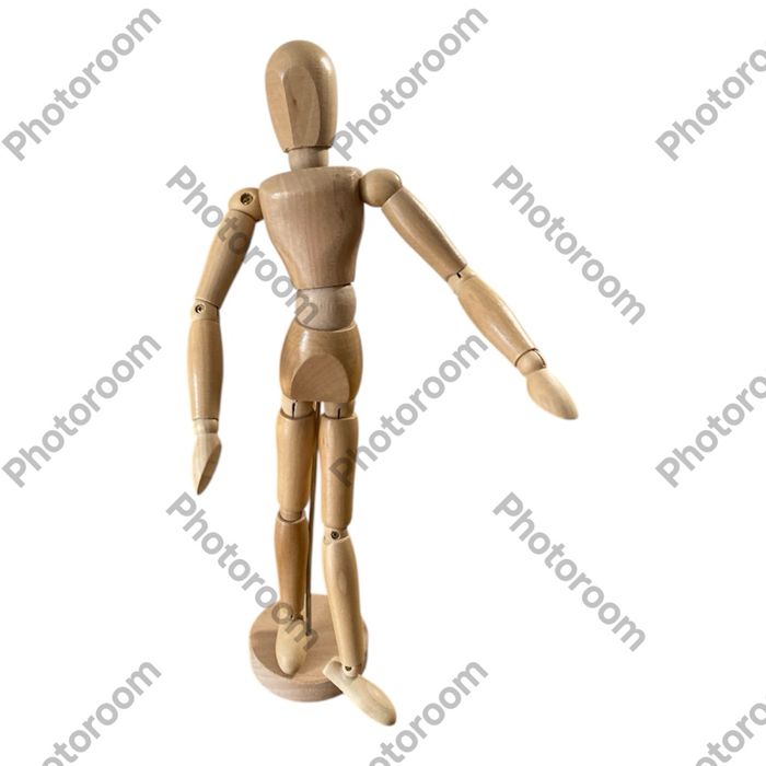 Mannequin d’art plastique dessin