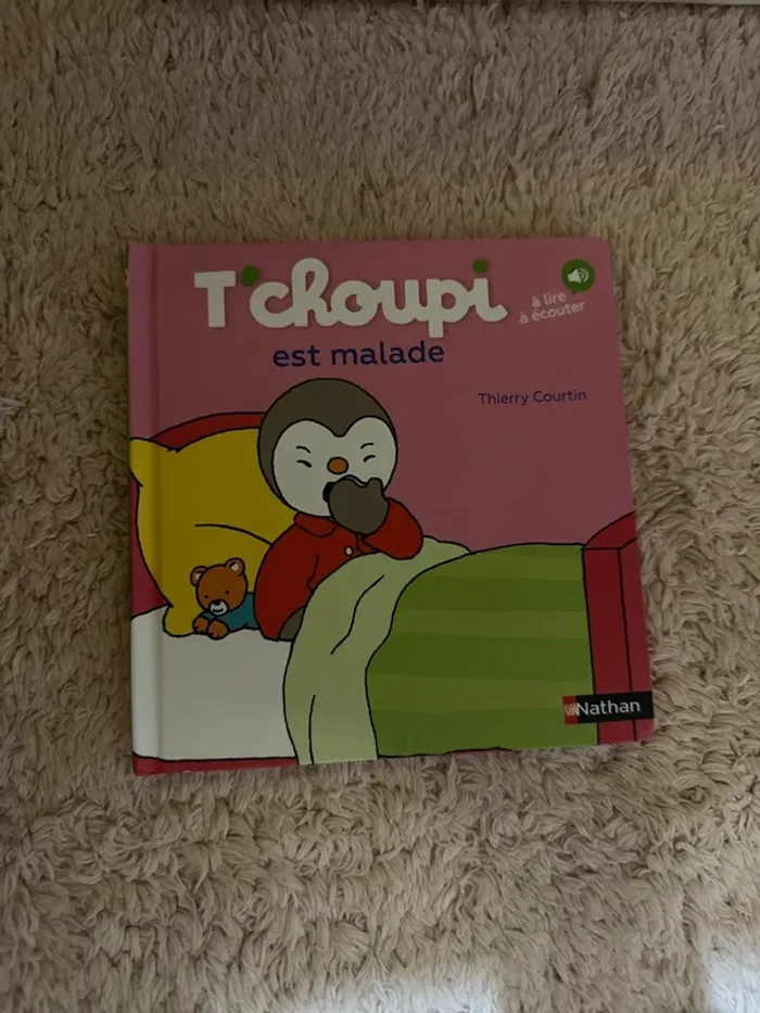Livre Tchoupi est malade n20