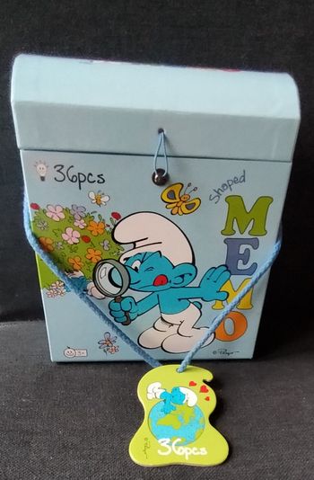 Jeu mémo Schtroumpf