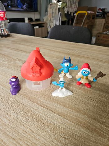 Lot figurines univers schtroumpf