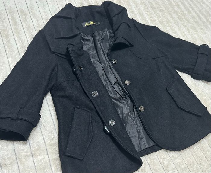 Veste noire manches courtes - photo numéro 3