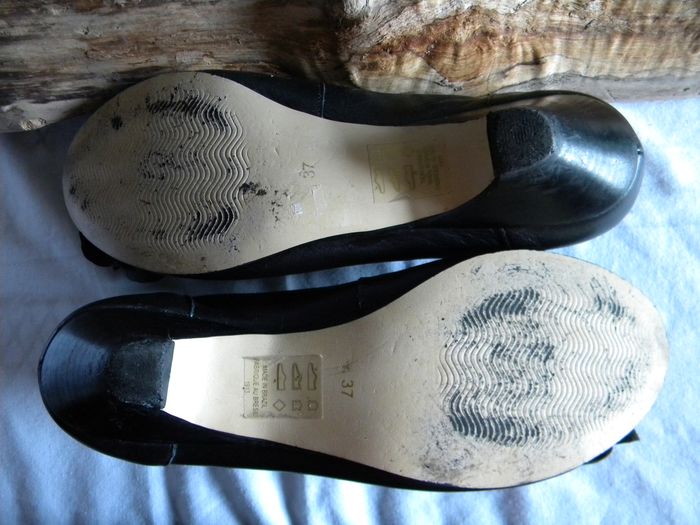 ballerines à talon T37 san marina - photo numéro 4