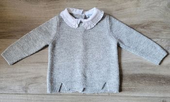 Pull col Claudine taille 12 mois