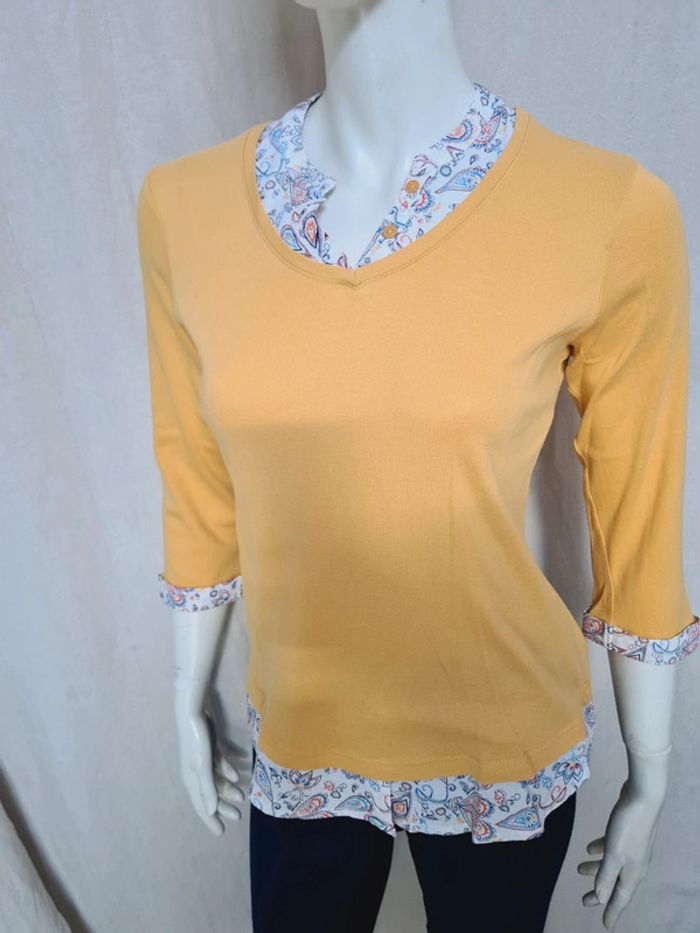 Legging & t-shirt jaune 36 - photo numéro 2