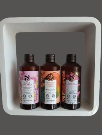 3 Bains Douches 400 ml Yves Rocher