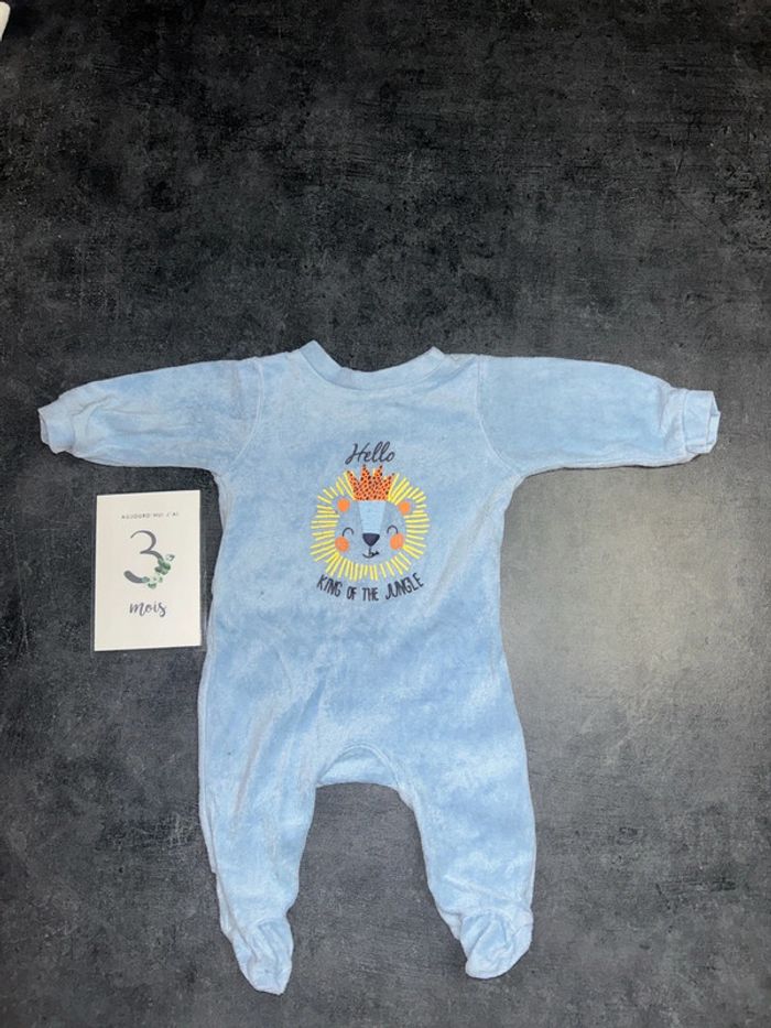 Pyjama bébé « King of the jungle »