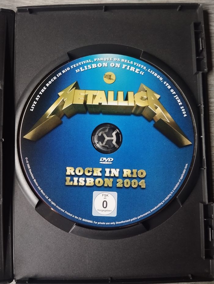 DVD Metallica : Rock In Rio (live Lisbon 2004) - photo numéro 3