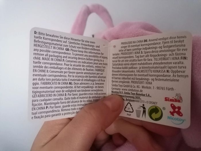 Peluche stitch rose / Angèle / neuve - photo numéro 9