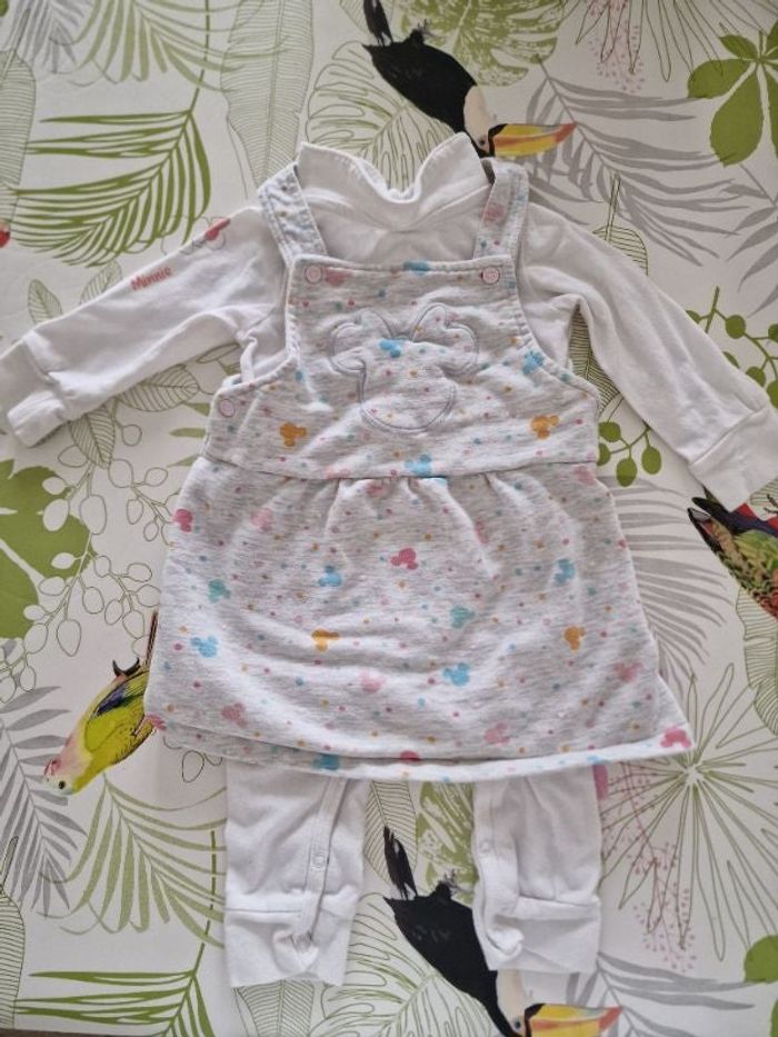 Ensemble Mickey/Minnie taille 9mois