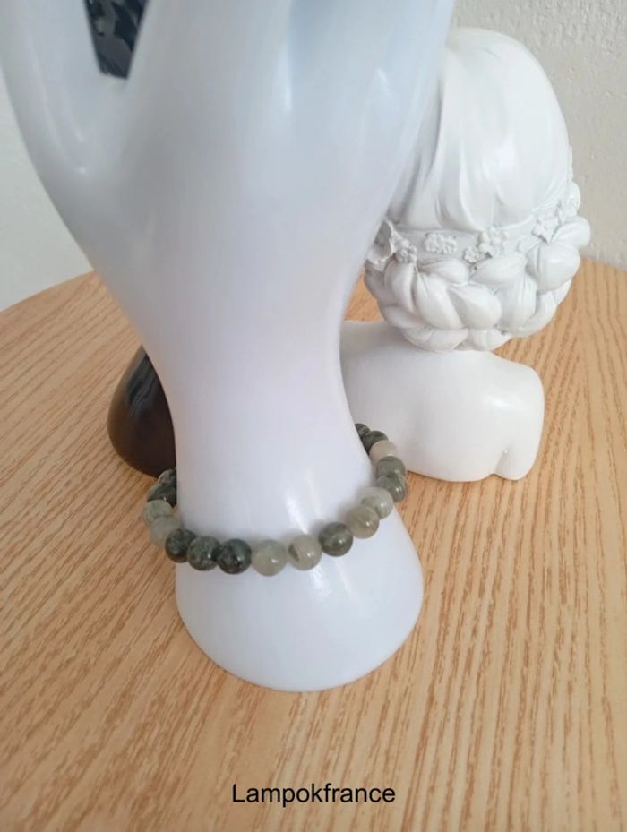 Solde 💝 Agate impérial Bracelet en pierres naturelles idée cadeau femme homme Lithothérapie - photo numéro 2