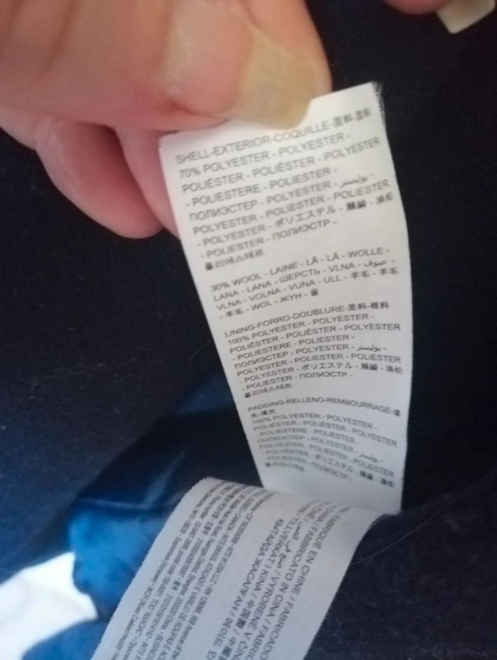 Manteau laine desigual - photo numéro 9