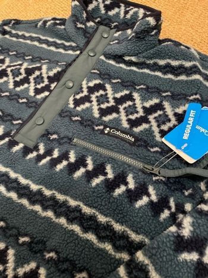 Polaire Columbia helvetia 2 half snap taille M