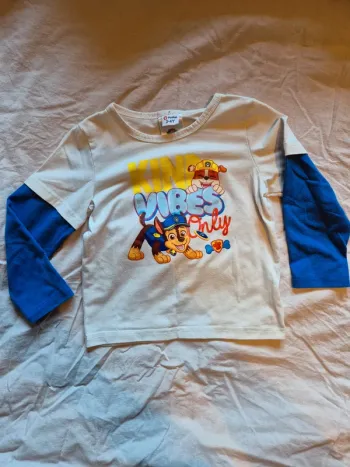 T-shirt longue manche pat patrouille