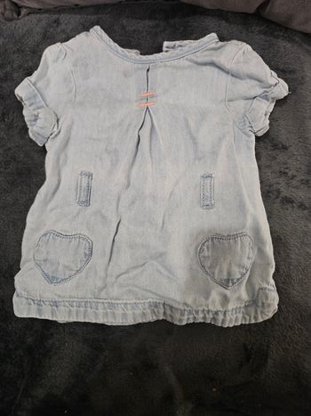 Robe manche courte