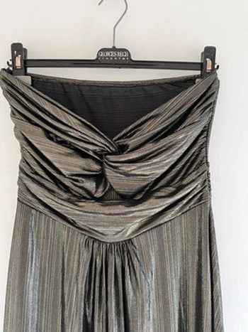 Robe longue noire et doré Taille S