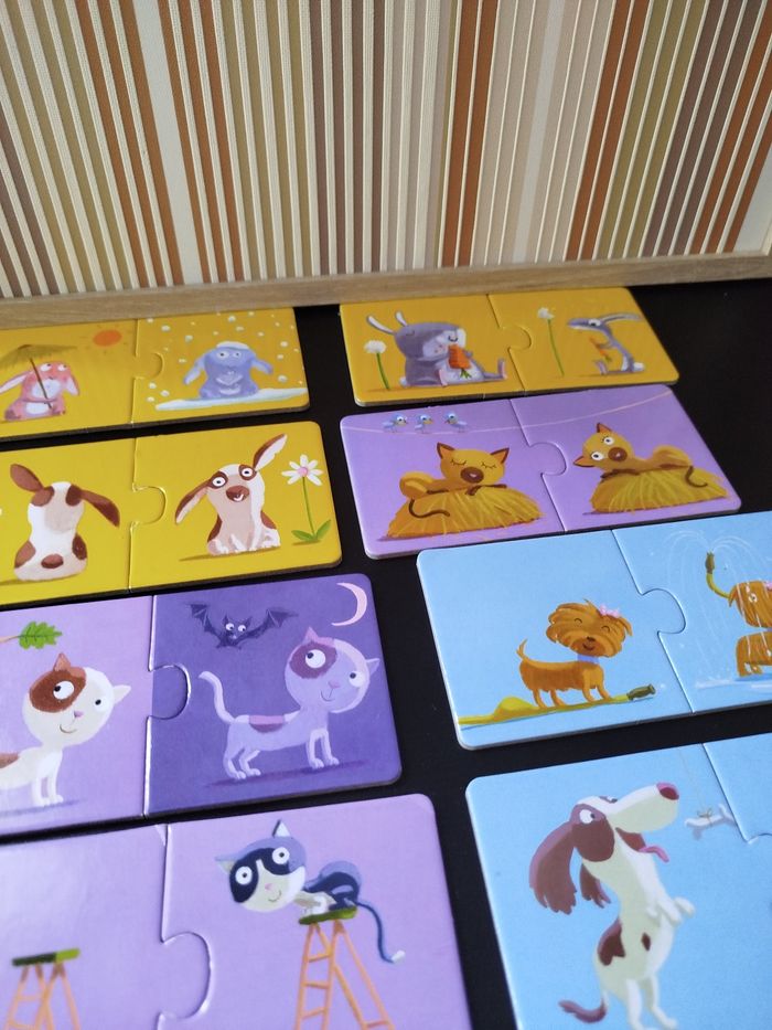 Djeco Puzzles Duo Les Contraires - photo numéro 3
