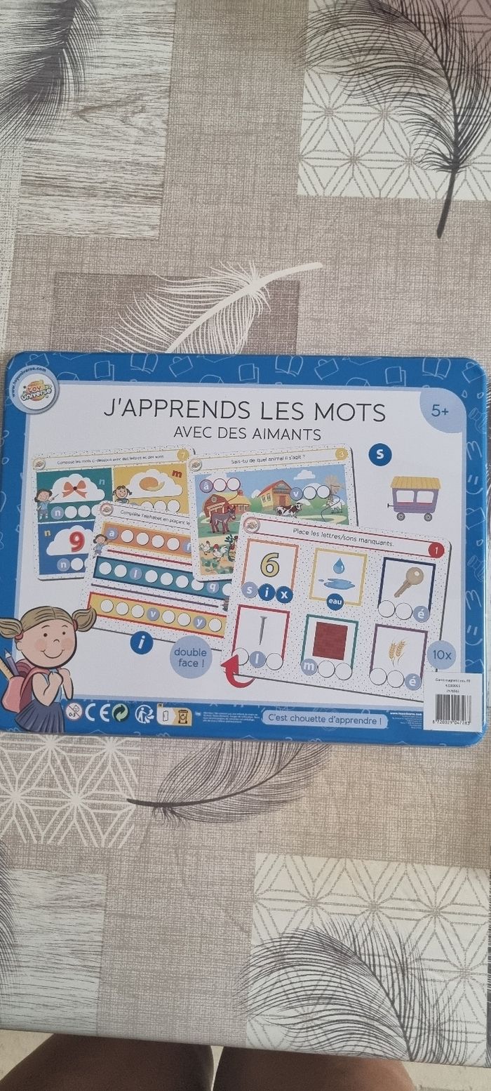Jeu aimanté pour apprentissage des mots - photo numéro 3