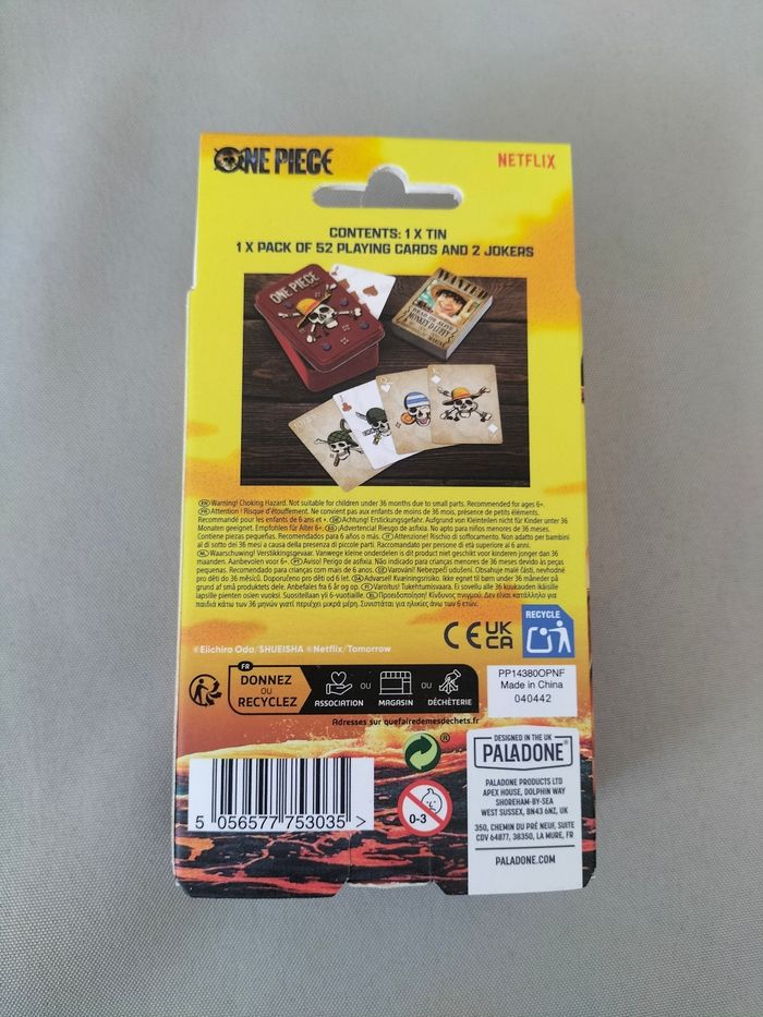 💛 Jeu de cartes One Piece/Netflix - One Piece - Neuf 💛 - photo numéro 2