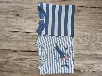 Lot de deux barboteuses Vertbaudet 6 mois