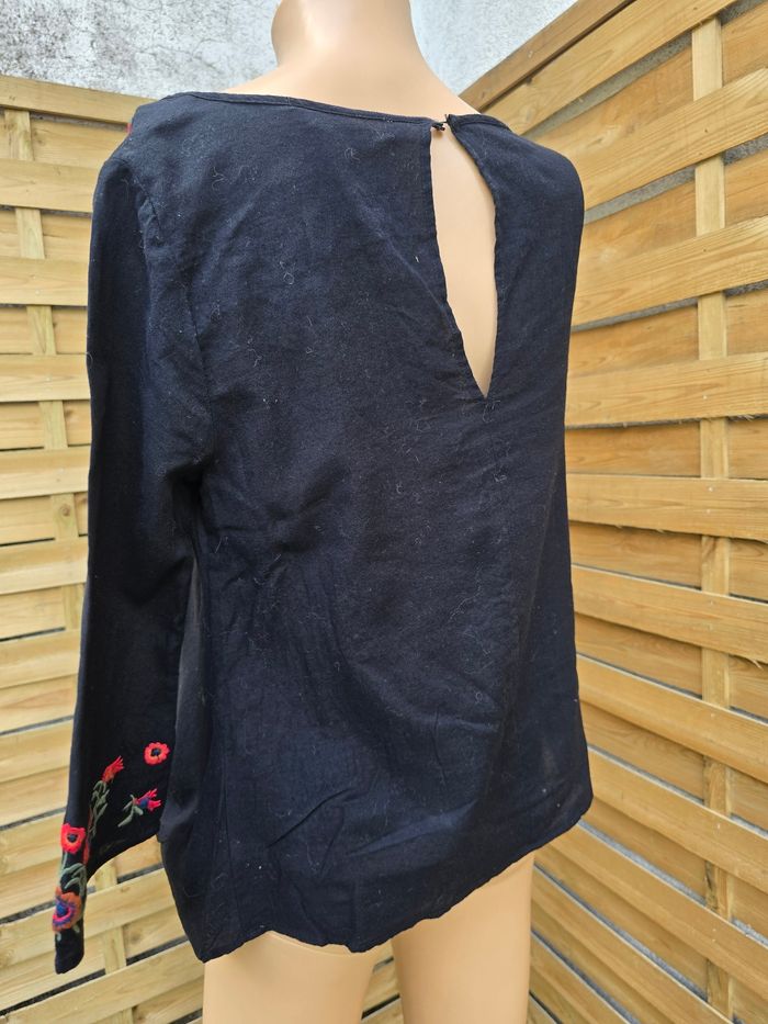 Tunique brodée 🍒Zara🍒 taille M - photo numéro 5