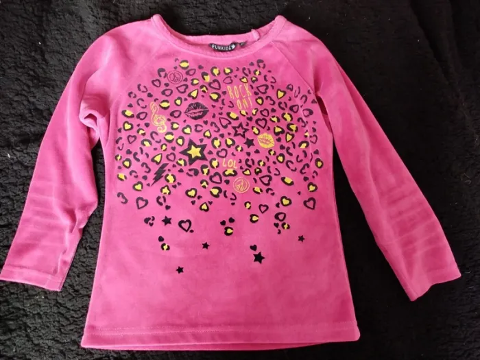 Pull imitation velours