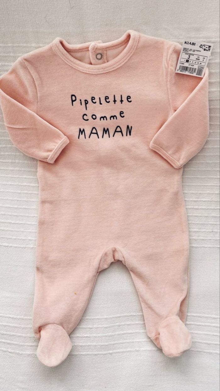 Pyjama pipelette 3 mois - photo numéro 3
