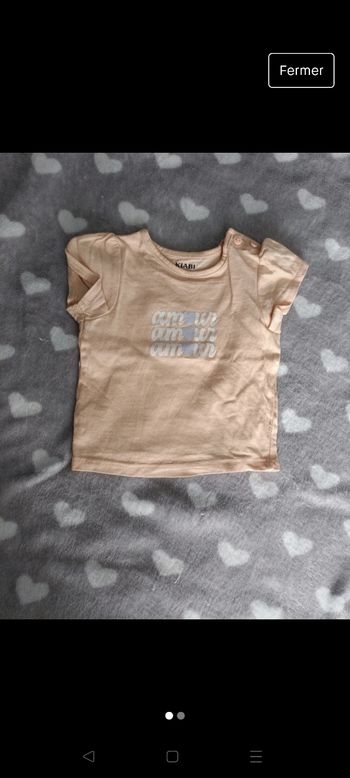 T-shirt 1mois