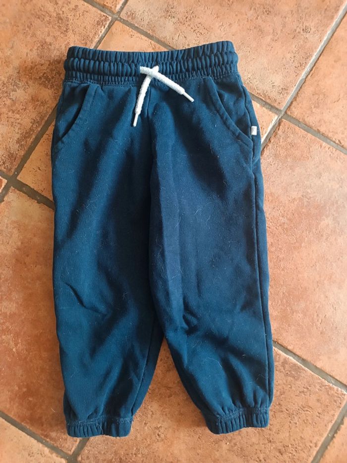 Pantalon molleton bleu