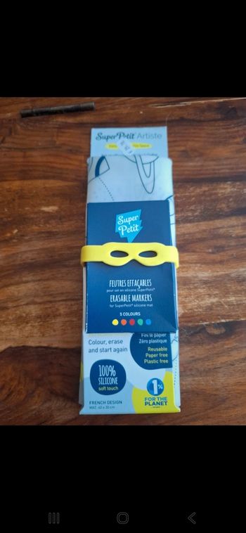 Set de table à colorier espace