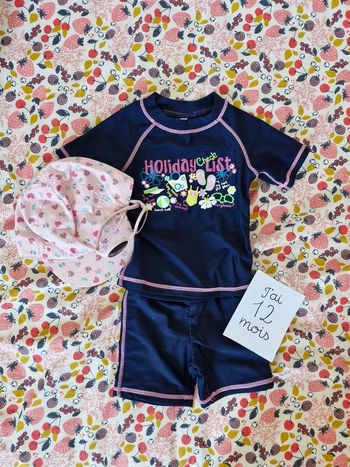 Ensemble été bébé fille