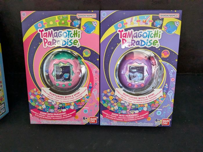 Tamagotchi paradise violet et rose