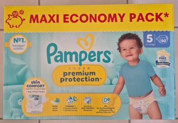 Couches pampers prenium protection T5