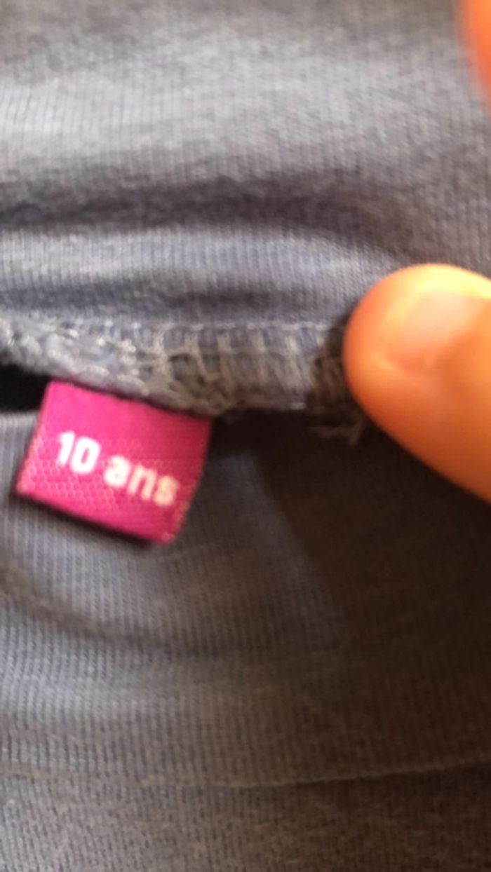 Tee shirt manche longue 10 ans - photo numéro 2