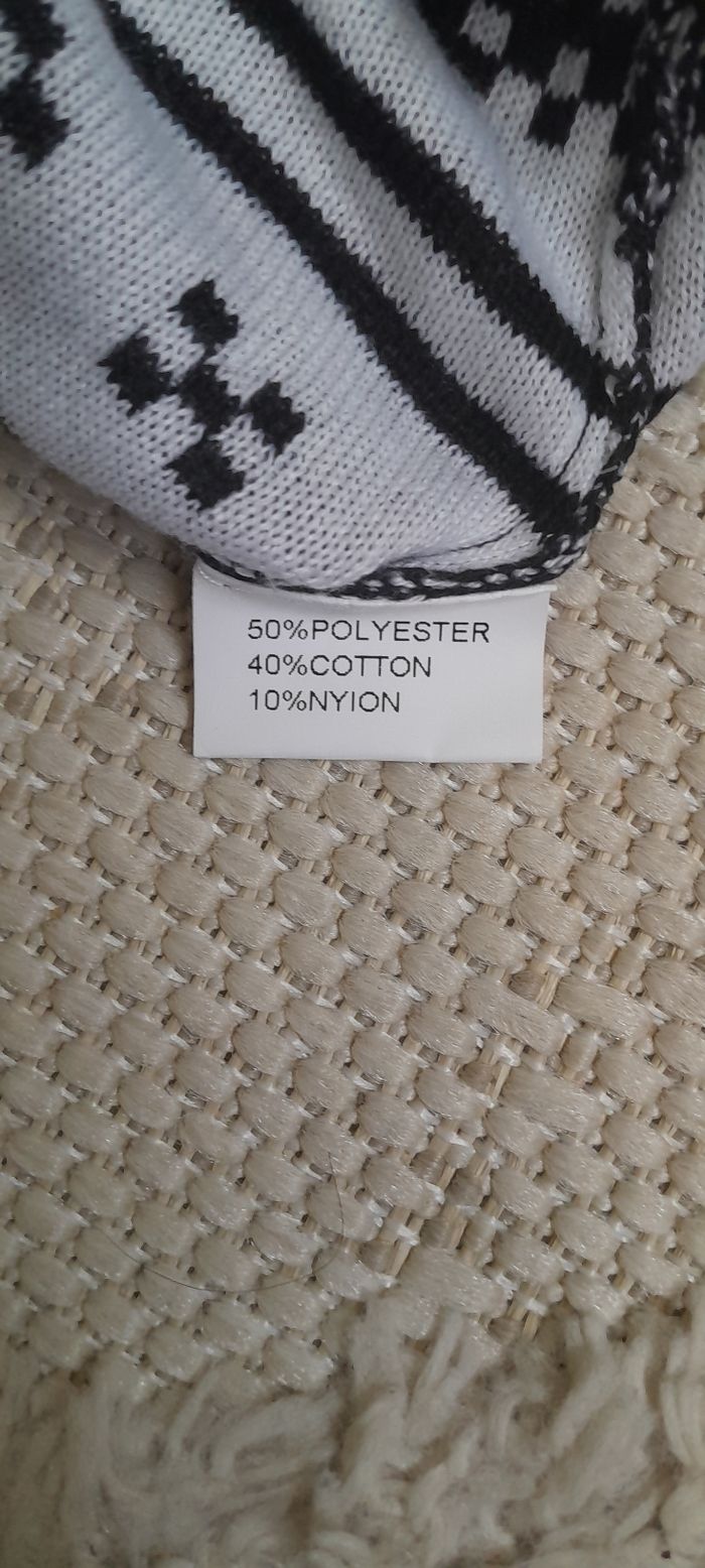 Haut sans manches noir et blanc femme - photo numéro 6