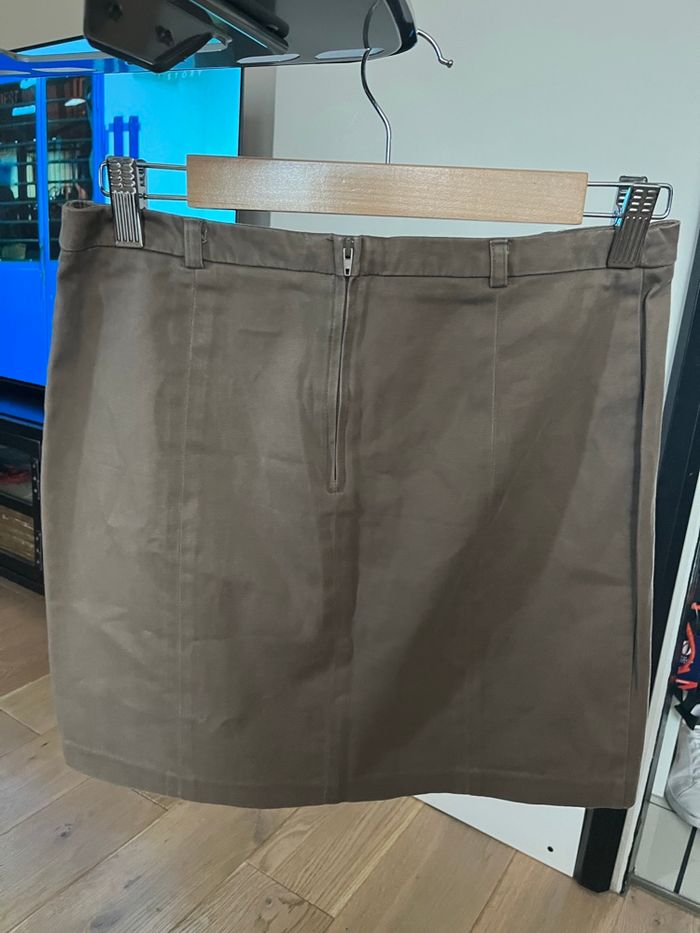 Jupe courte beige camaïeu - photo numéro 2