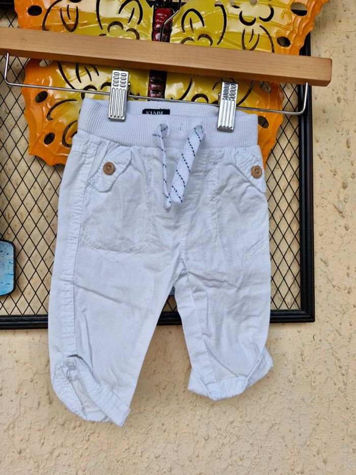 Pantalon été bébé fille. Kiabi