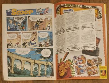 Rare ancien journal de Mickey avec 10 vignettes nintendo N°2216 de 1994 vintage